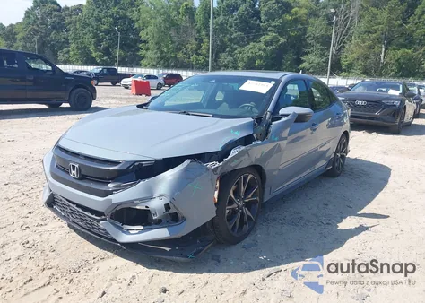 2017 Honda Civic Sport Touring из США, поврежденный, VIN SHHFK7H97HU229934